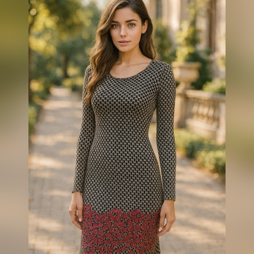 ECI  Long Sleeve Sweater Dress Sz.XS